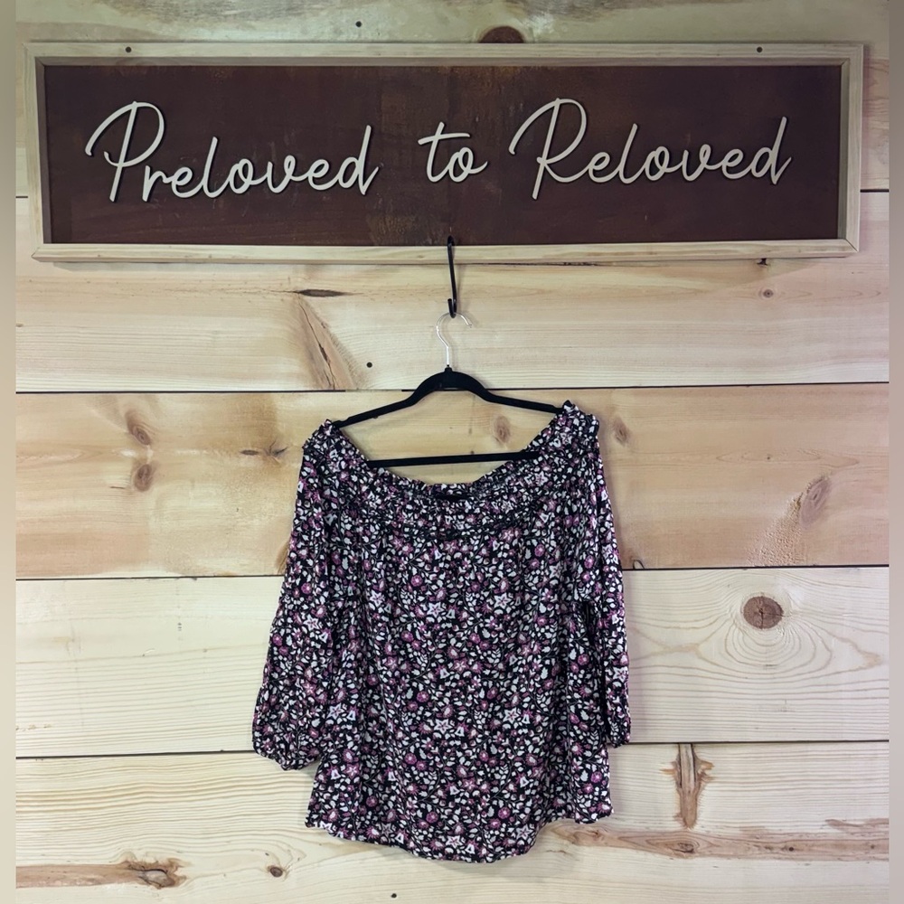 NWT Lane Bryant Floral Blouse